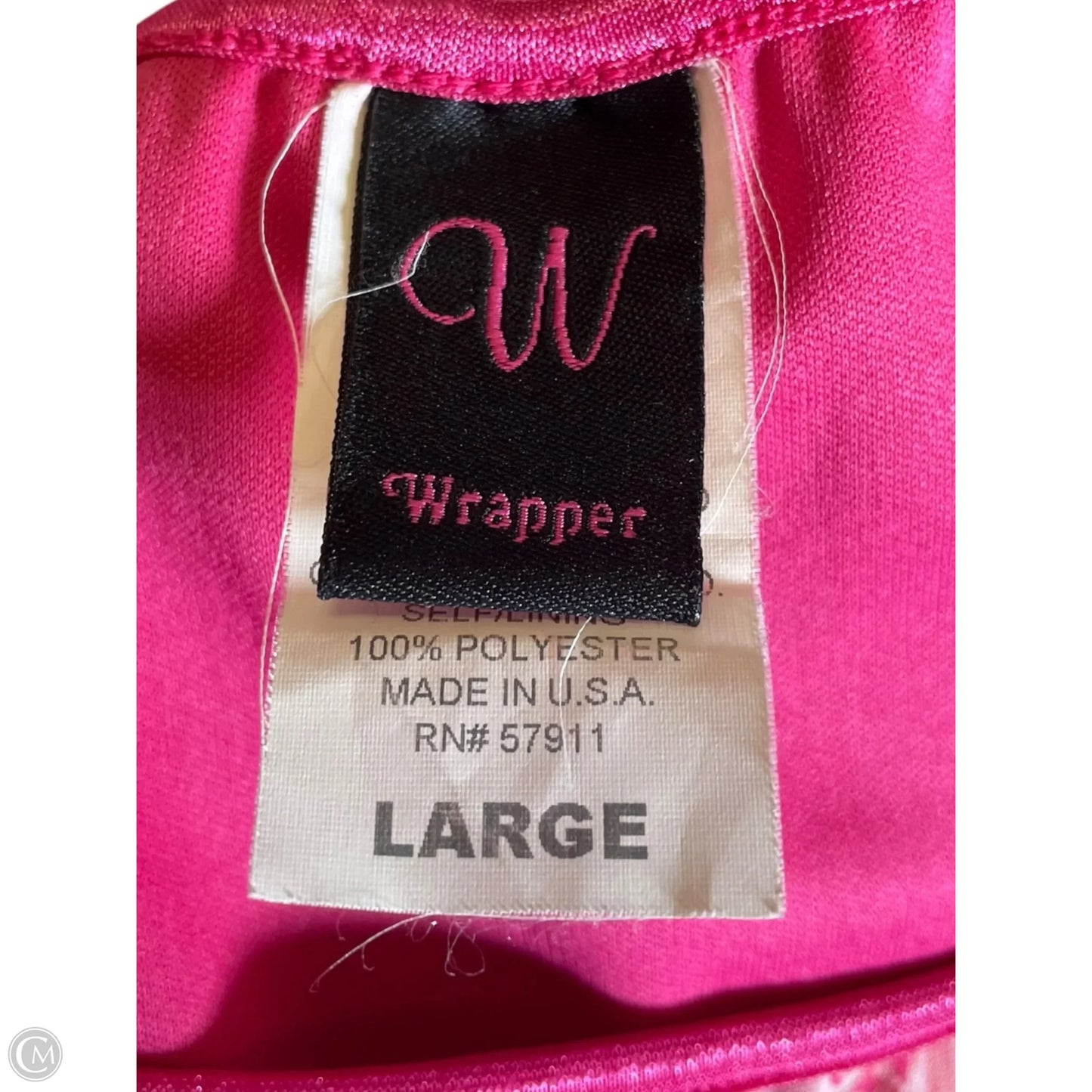 Dress Casual Maxi By Wrapper In Pink, Size: L