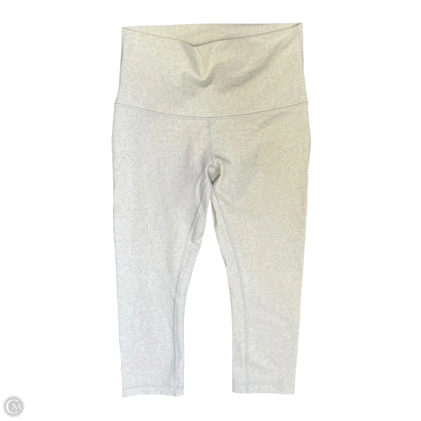 Athletic Capris By Lululemon In White, Size: 8