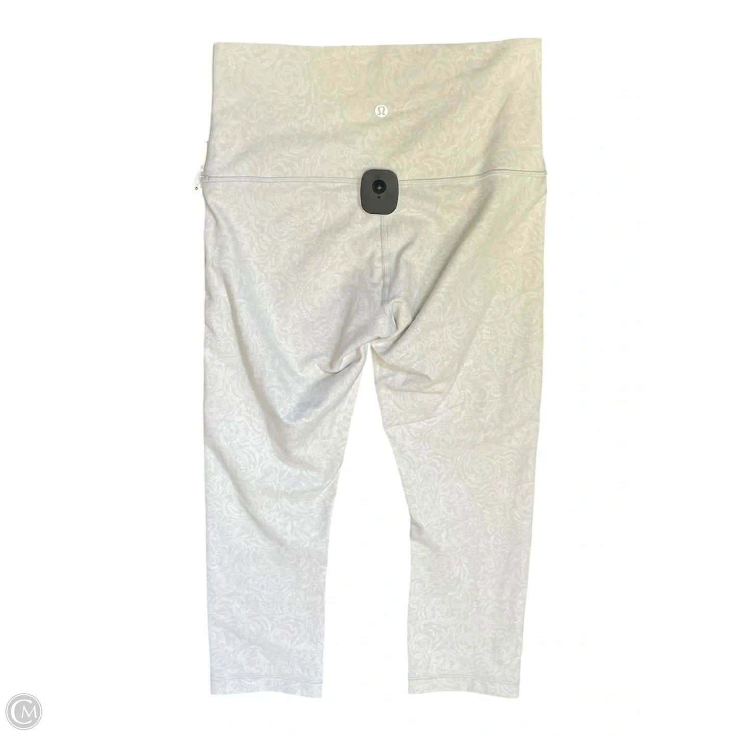 Athletic Capris By Lululemon In White, Size: 8