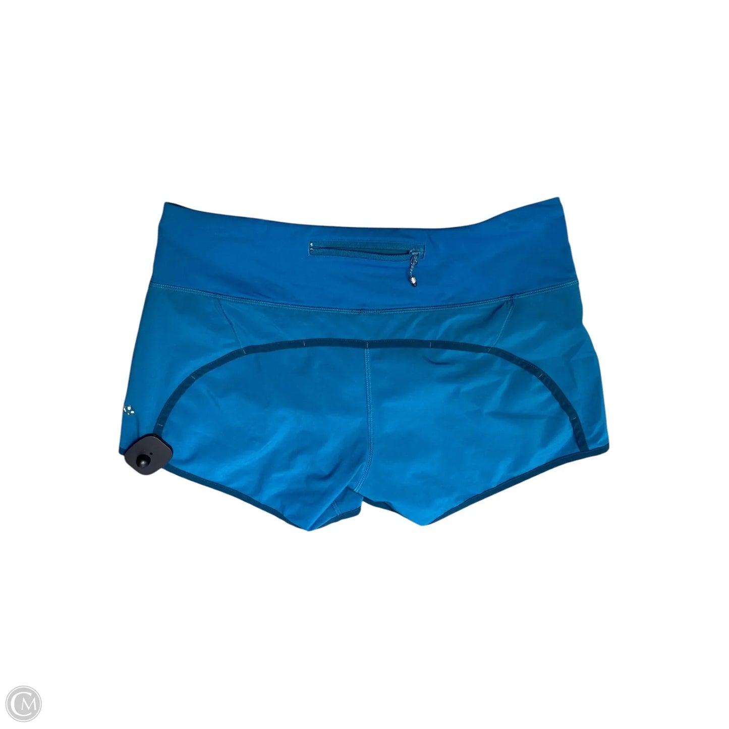 Athletic Shorts By Lululemon In Teal, Size: 6