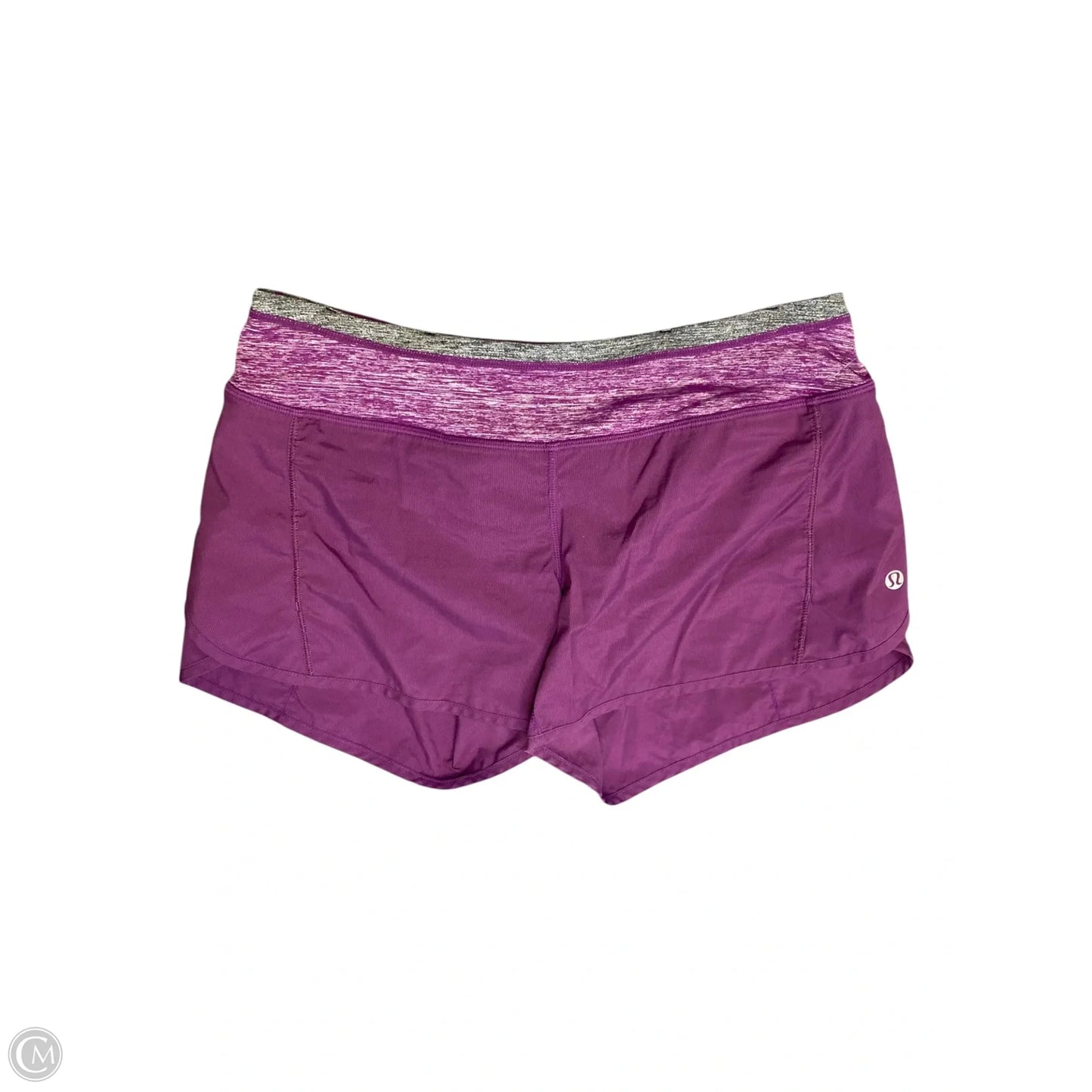 Athletic Shorts By Lululemon In Purple, Size: 6