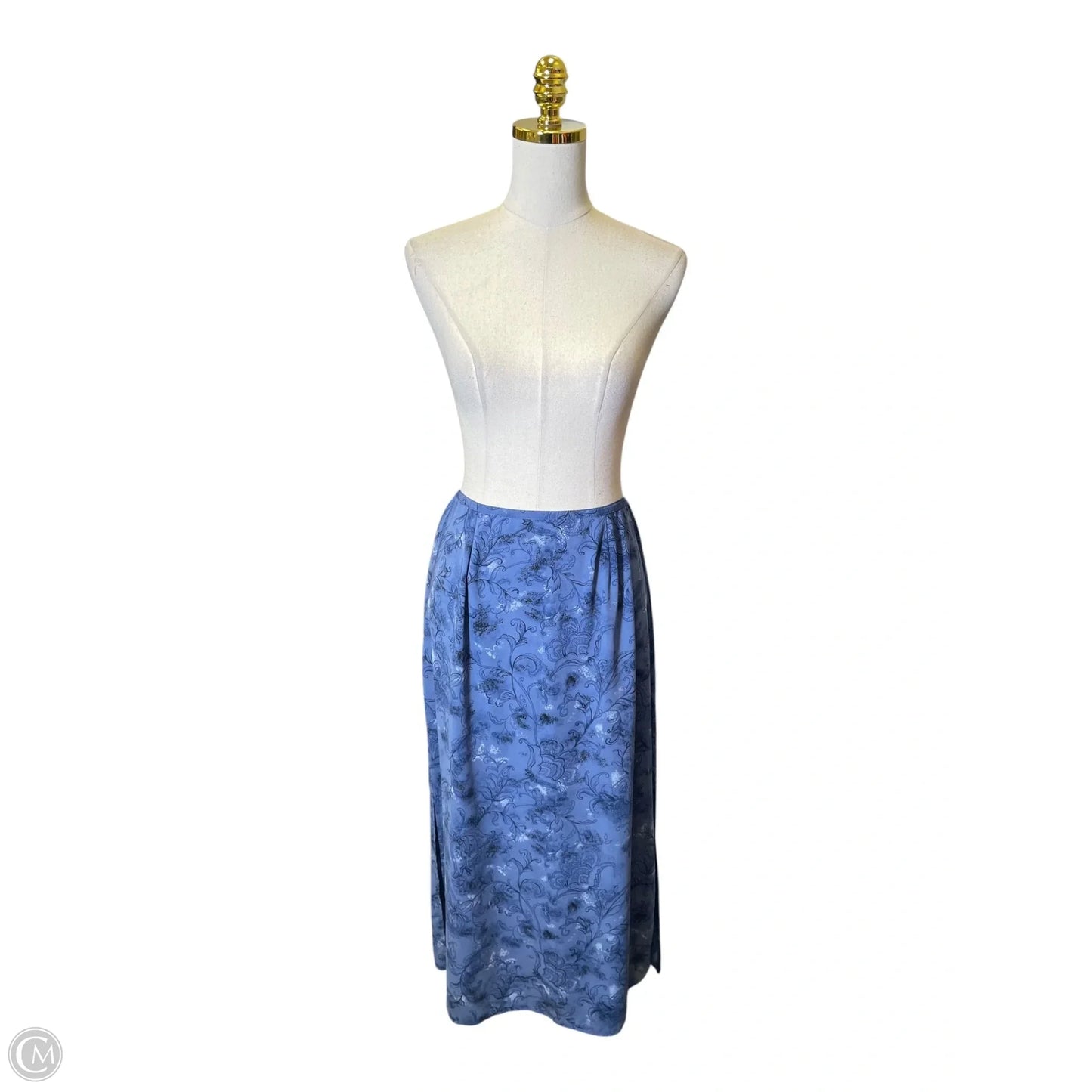 Skirt Maxi By Kathy Lee In Blue, Size: 14