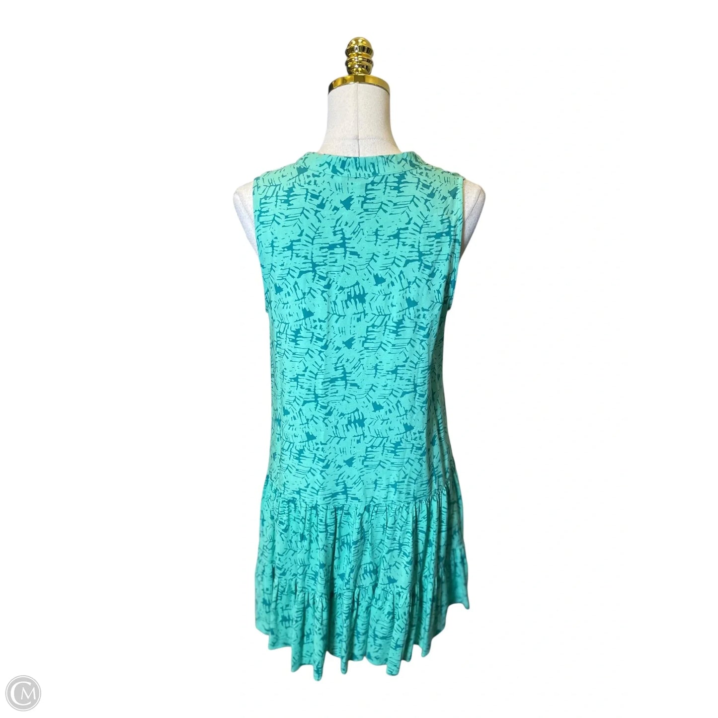 Dress Casual Midi By Nine West In Green, Size: S