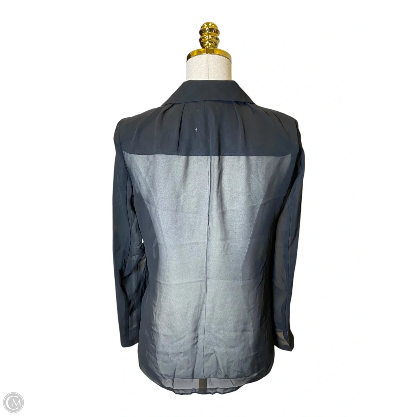 Blazer By Clothes Mentor In Black, Size: S
