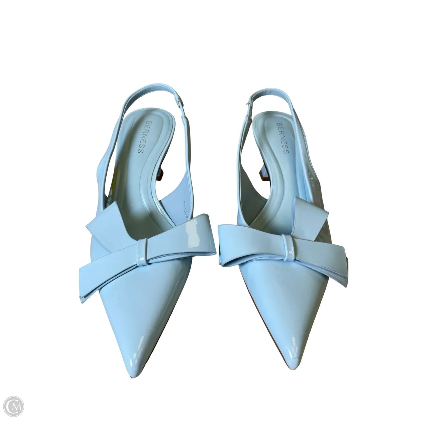 Shoes Heels Kitten By Clothes Mentor In Blue, Size: 7.5