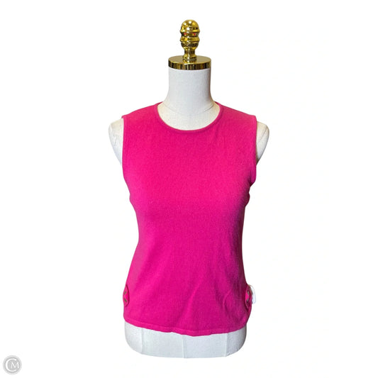 Sweater Cashmere By Clothes Mentor In Pink, Size: L