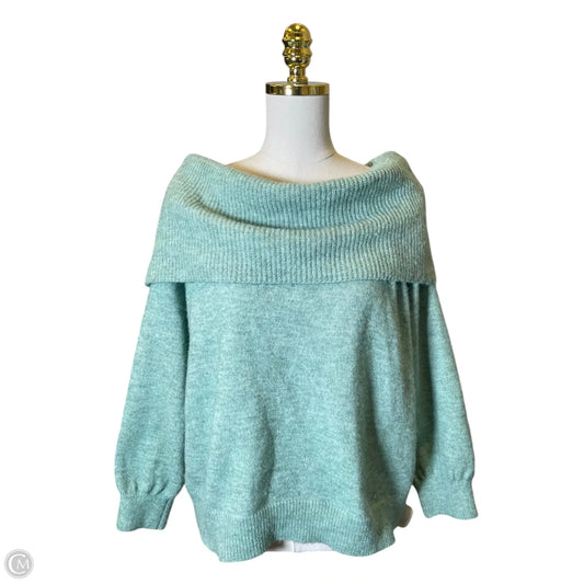 Sweater By Lc Lauren Conrad In Green, Size: 2x