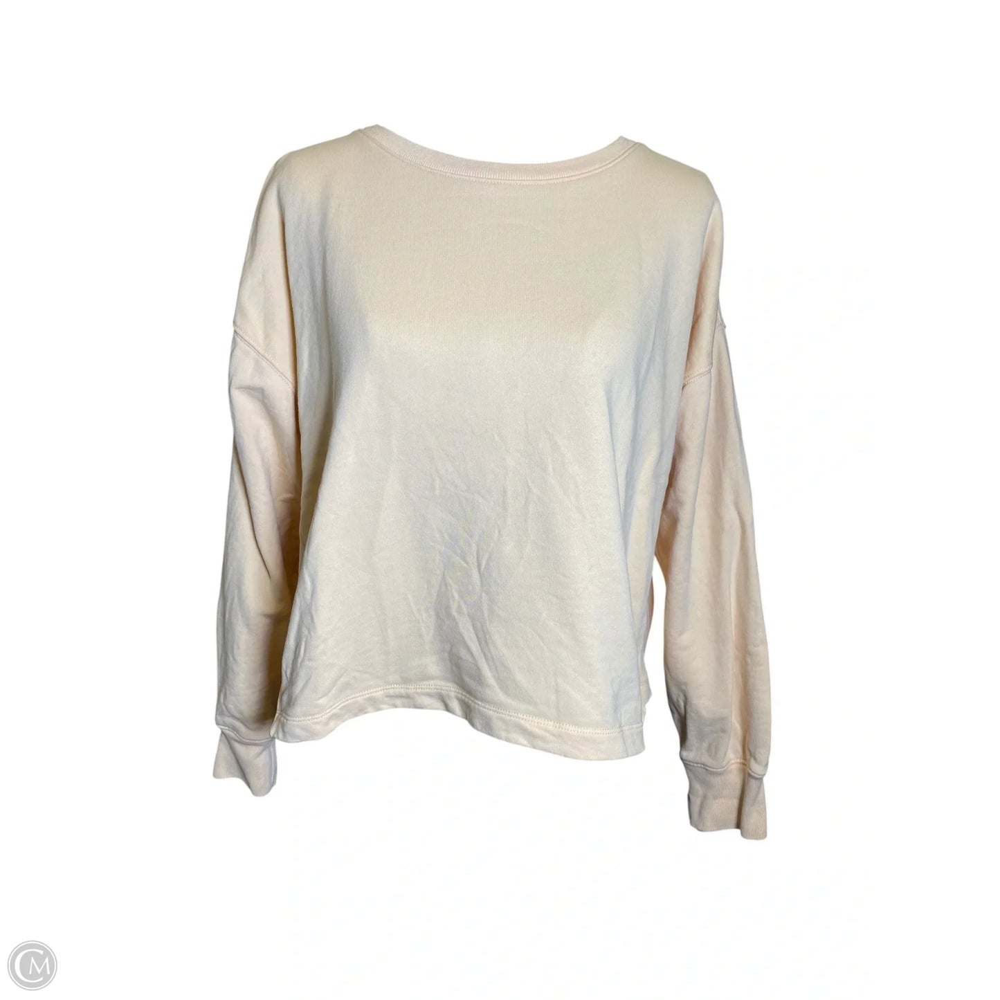 Sweatshirt Crewneck By J. Crew In Orange, Size: M