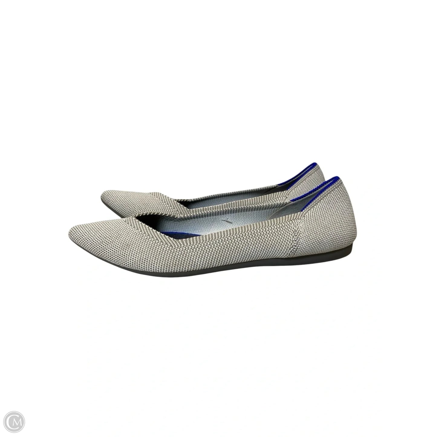 Sandals Flats By Rothys In Blue & Grey, Size: 7.5