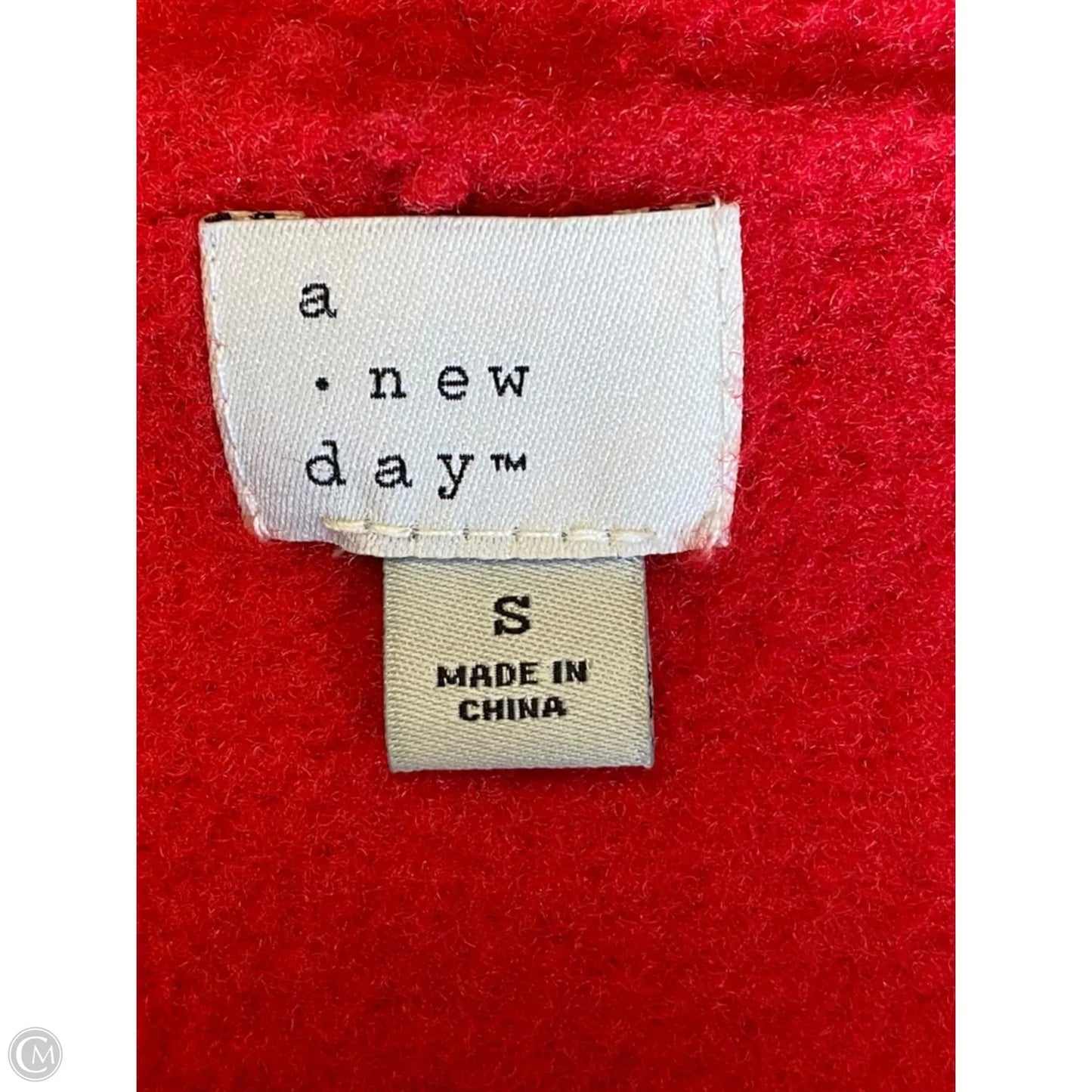 Jacket Other By A New Day In Red, Size: S