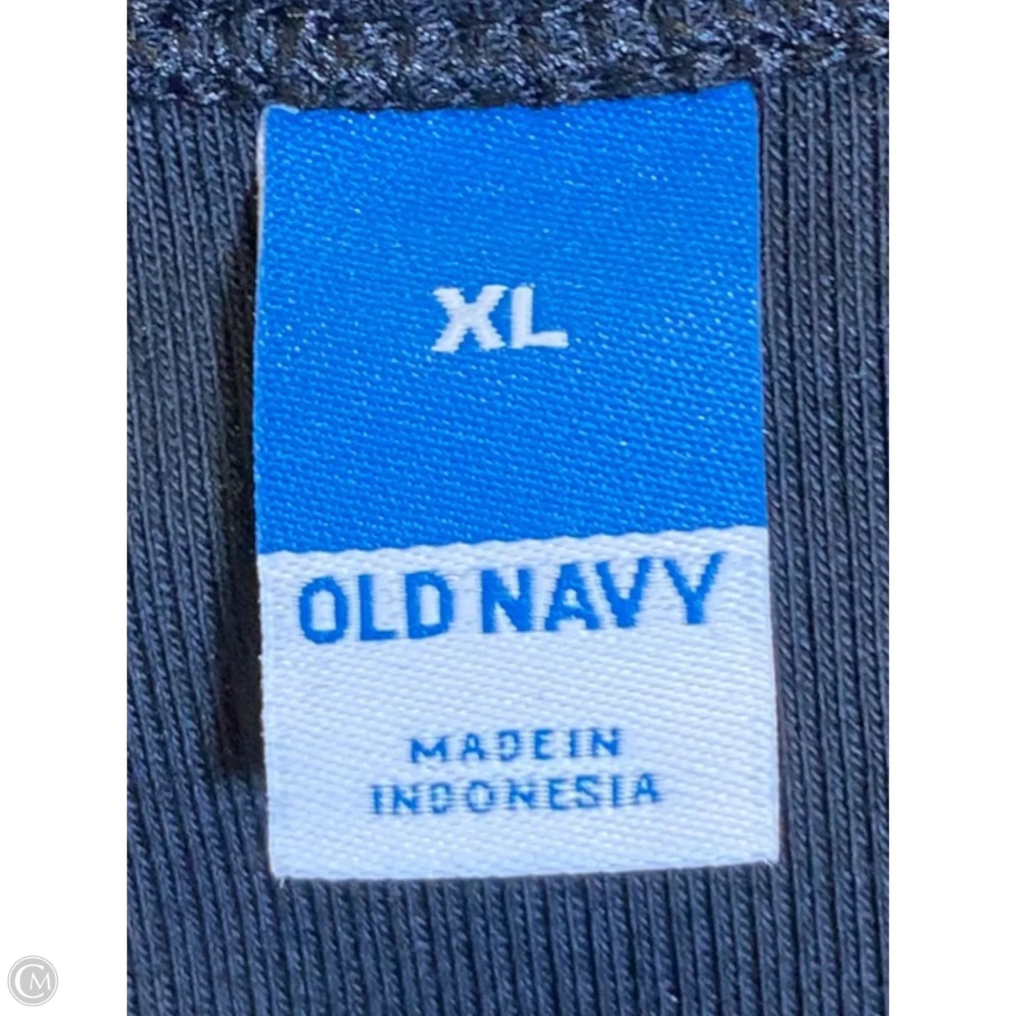 Blouse Sleeveless By Old Navy In Black, Size: Xl