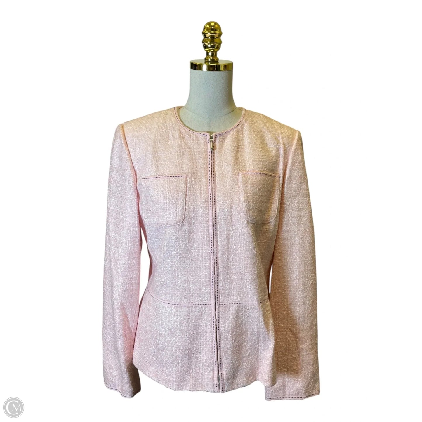 Blazer By Emma James In Pink, Size: L
