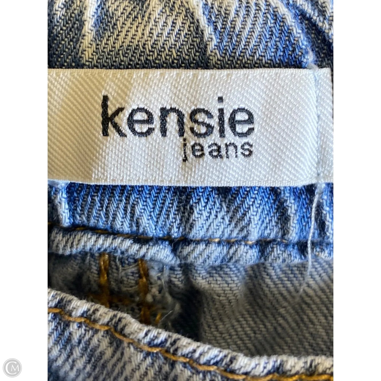 Jeans Straight By Kensie In Blue Denim, Size: 2