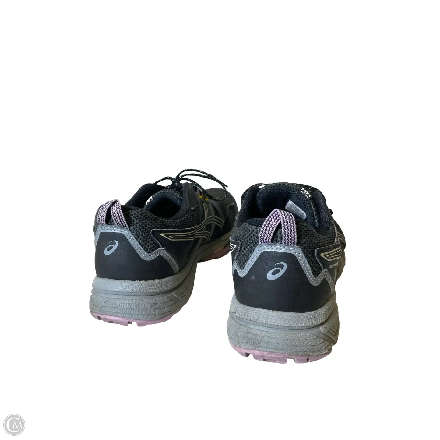 Shoes Athletic By Asics In Black & Purple, Size: 8