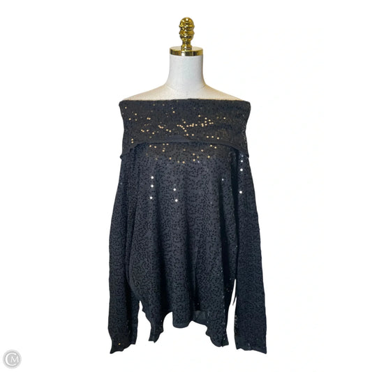 Sweatshirt Collar By Iman In Black, Size: 3x