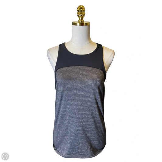 Athletic Tank Top By Lululemon In Grey, Size: M