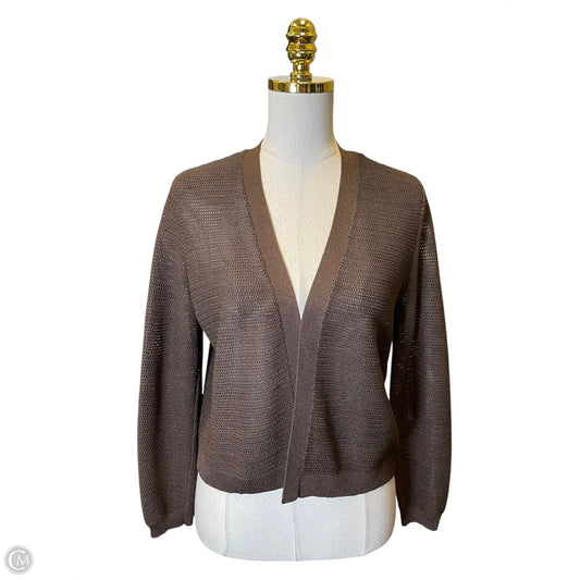 Cardigan By Ann Taylor In Brown, Size: M