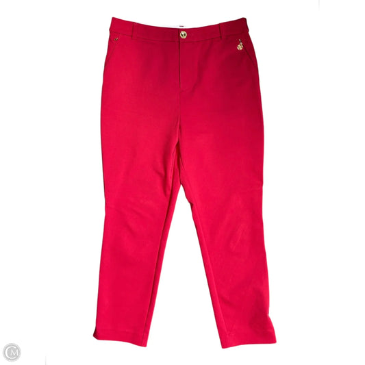 Pants Designer By Lilly Pulitzer In Red, Size: 10