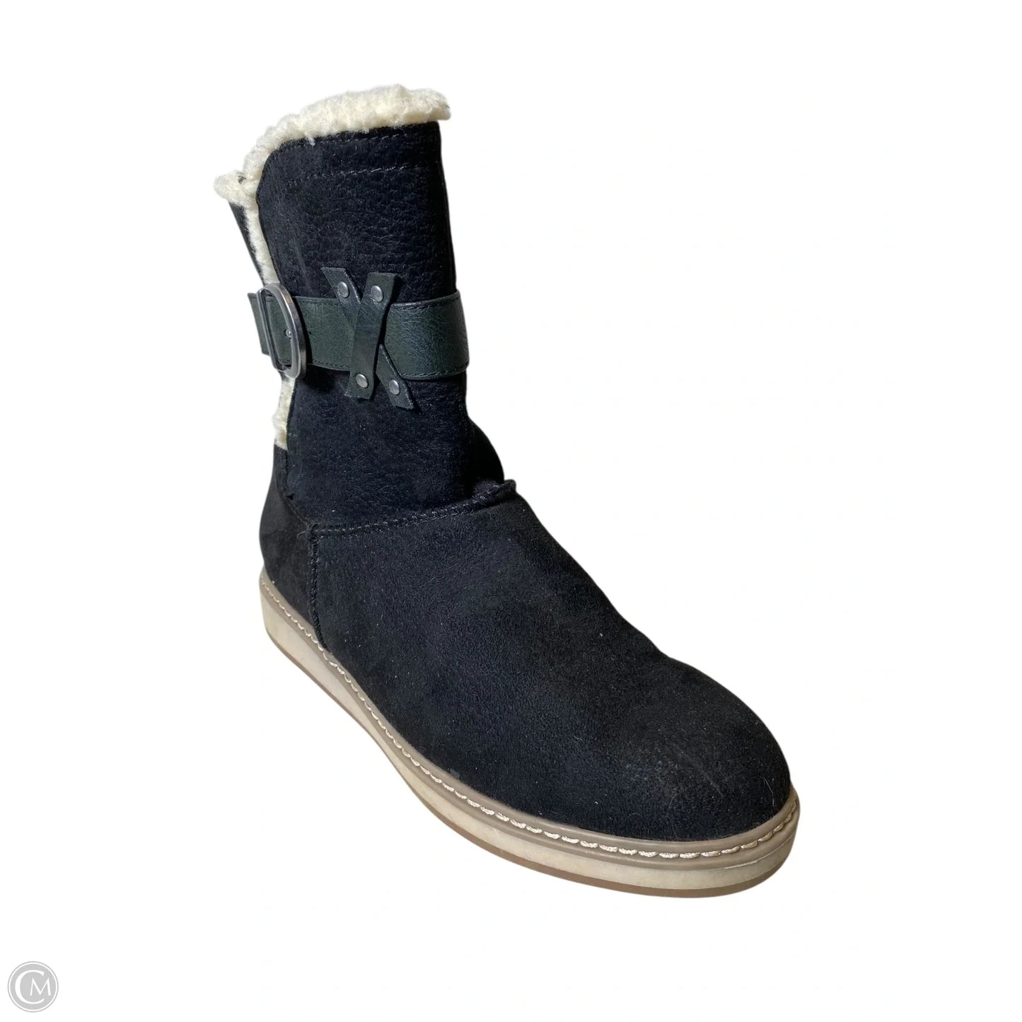 Boots Ankle Flats By White Mountain In Black, Size: 7.5