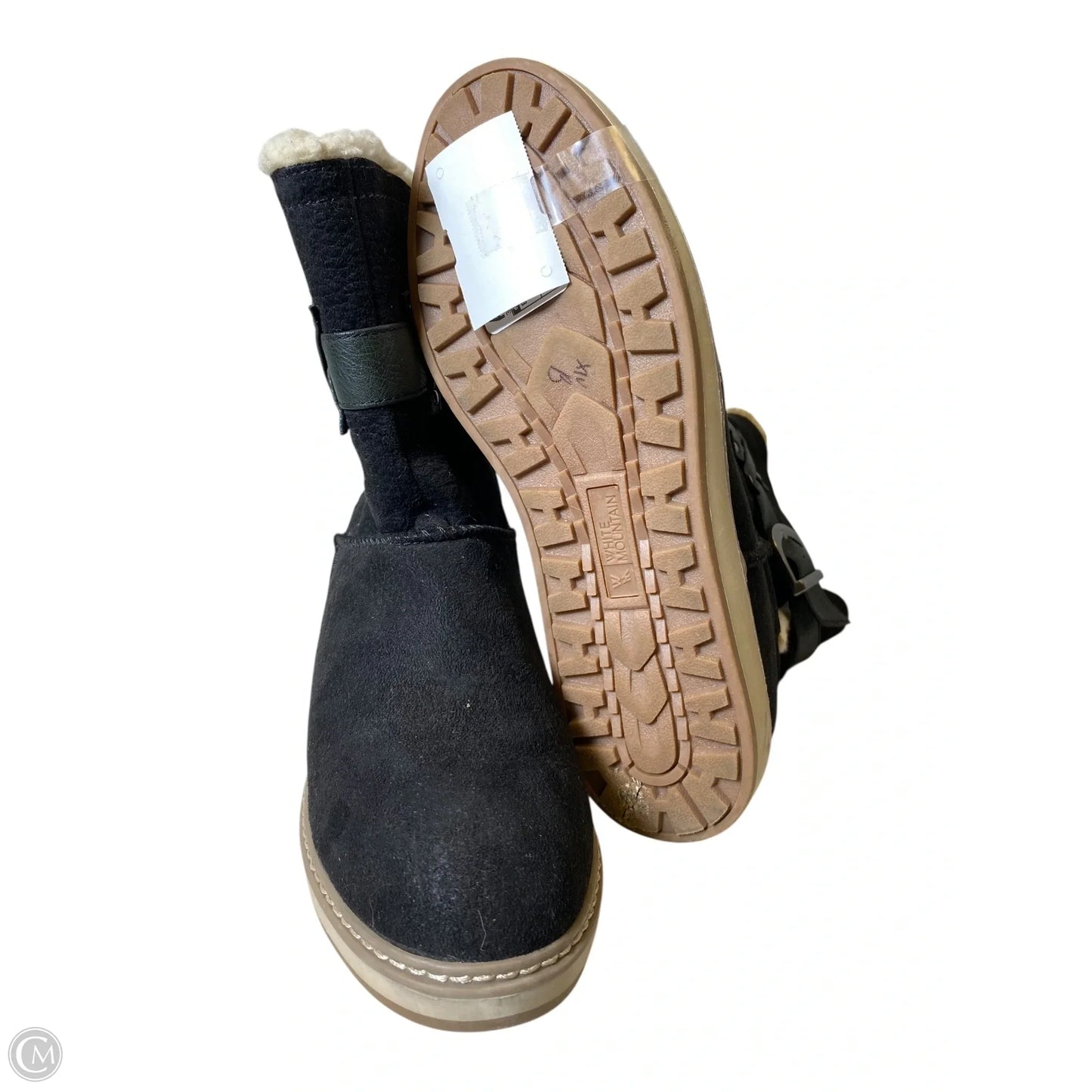 Boots Ankle Flats By White Mountain In Black, Size: 7.5