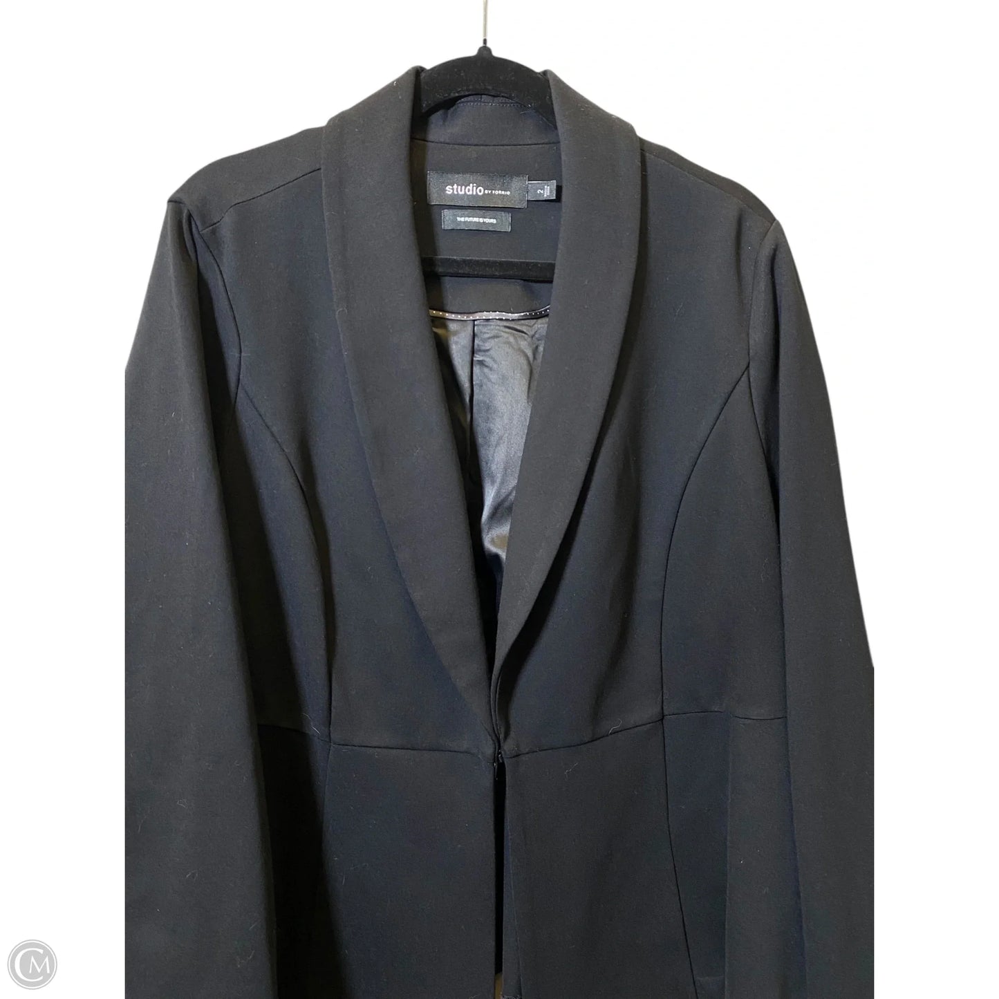 Blazer By Torrid In Black, Size: 2x