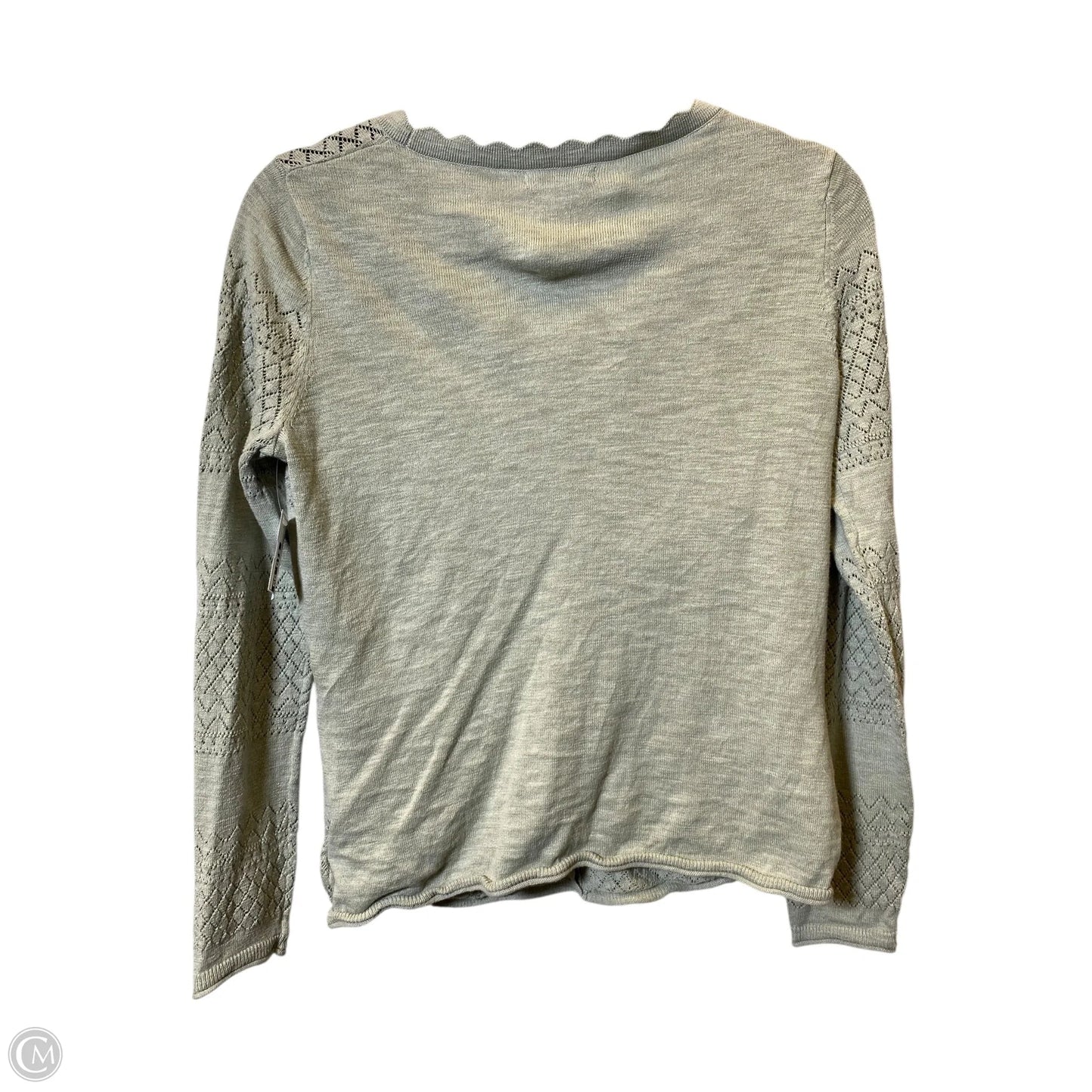 Cardigan Designer By Frye In Green, Size: S