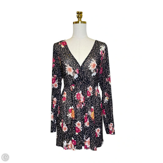 Blouse Long Sleeve By Torrid In Floral Print, Size: 2x