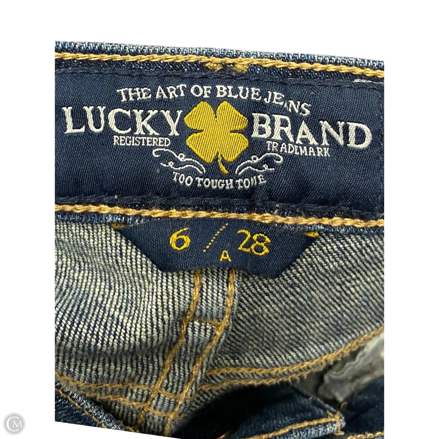 Jeans Straight By Lucky Brand In Blue, Size: 6