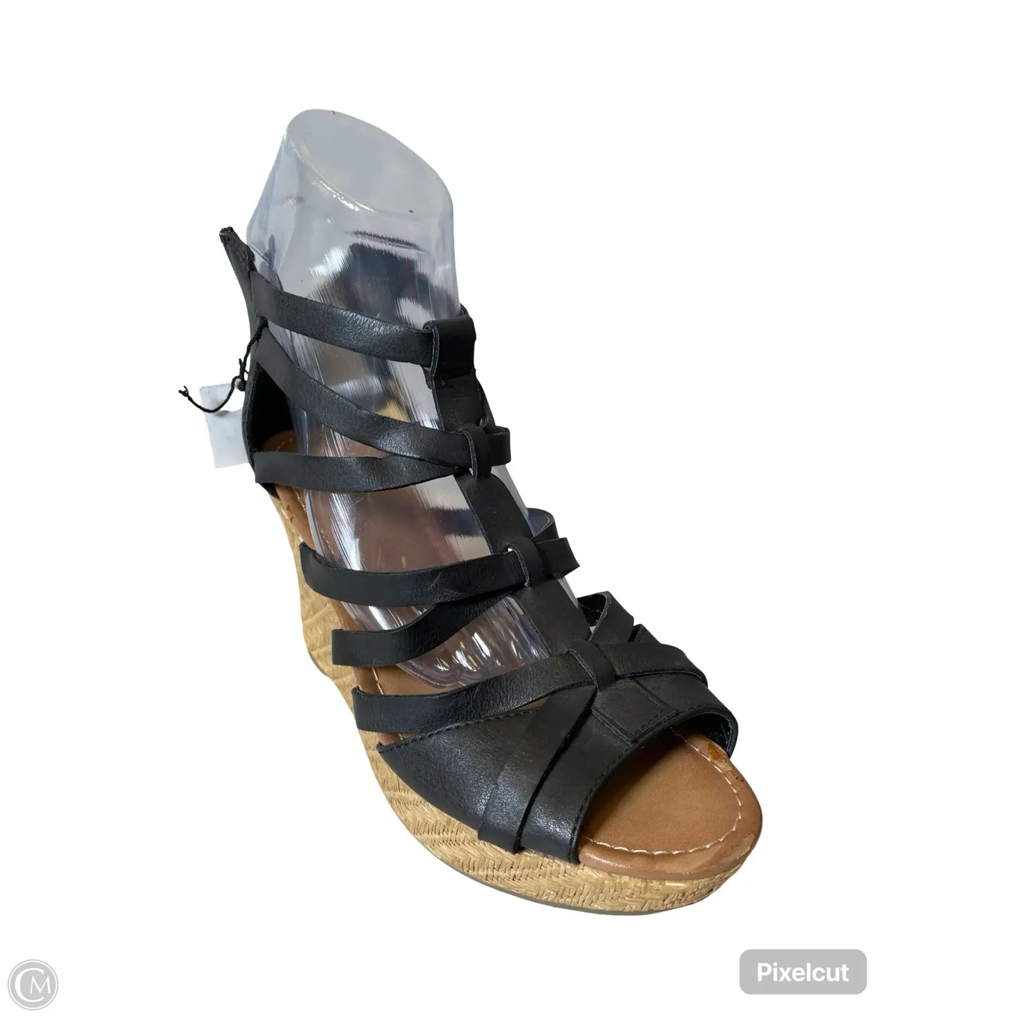 Shoes Heels Platform By American Eagle In Black & Tan, Size: 7