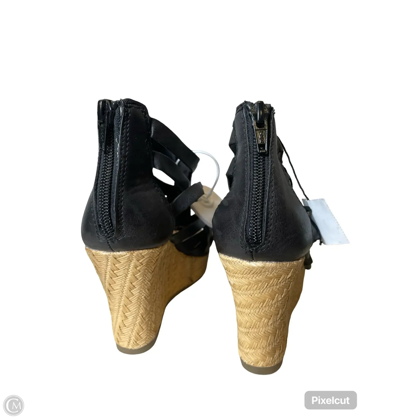 Shoes Heels Platform By American Eagle In Black & Tan, Size: 7