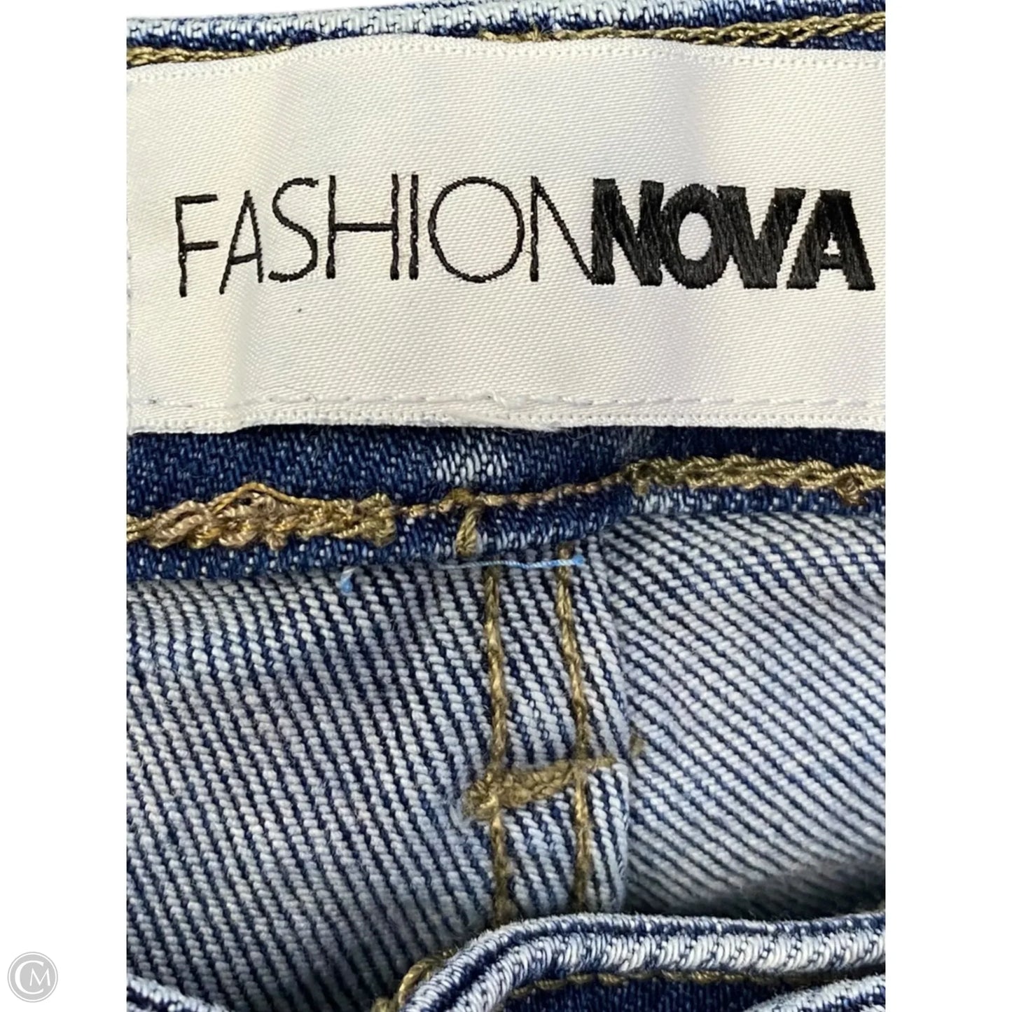 Jeans Flared By Fashion Nova In Blue, Size: 2