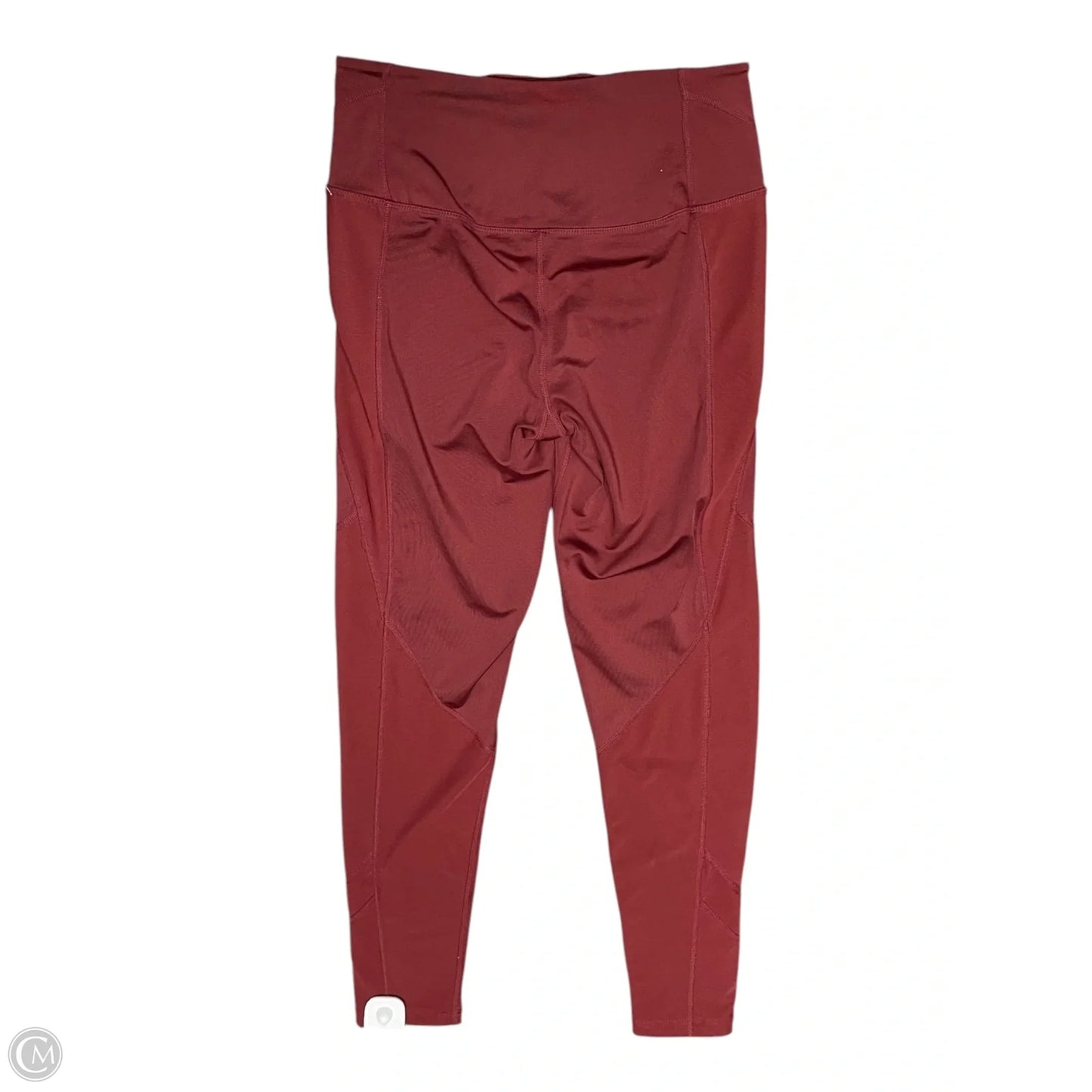 Athletic Leggings By Free People In Red, Size: M