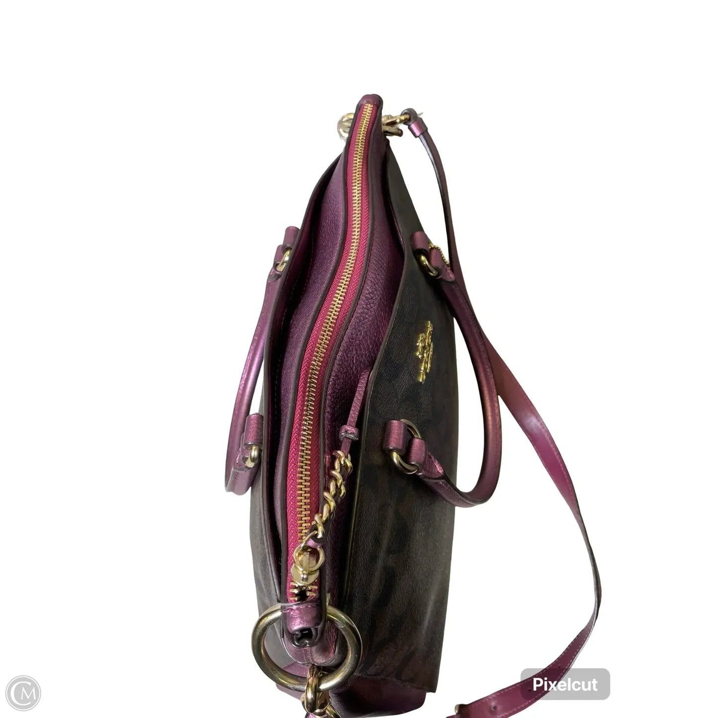 Handbag Designer By Coach, Size: Large