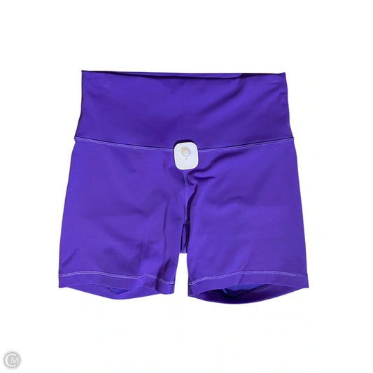 Athletic Shorts By Lululemon In Purple, Size: M