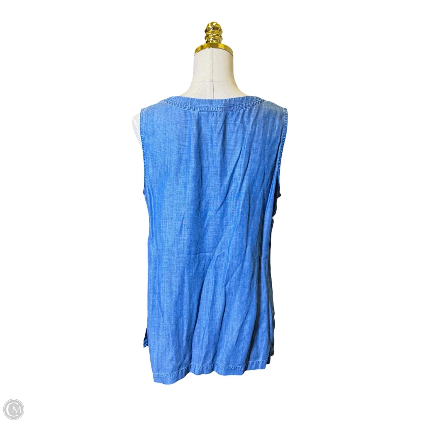 Top Sleeveless By Tommy Bahama In Blue, Size: M