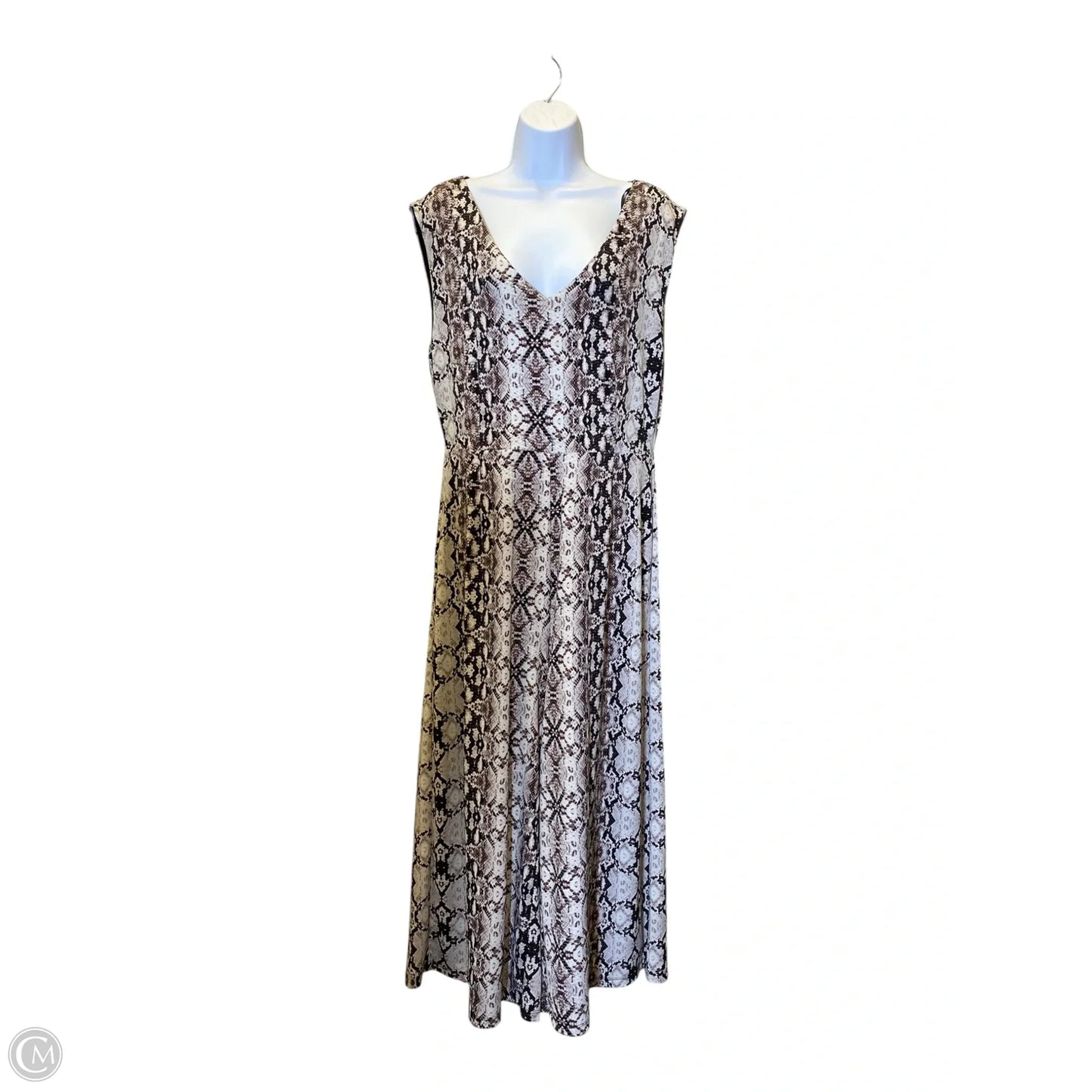 Jumpsuit By Nicole Miller In Animal Print, Size: L