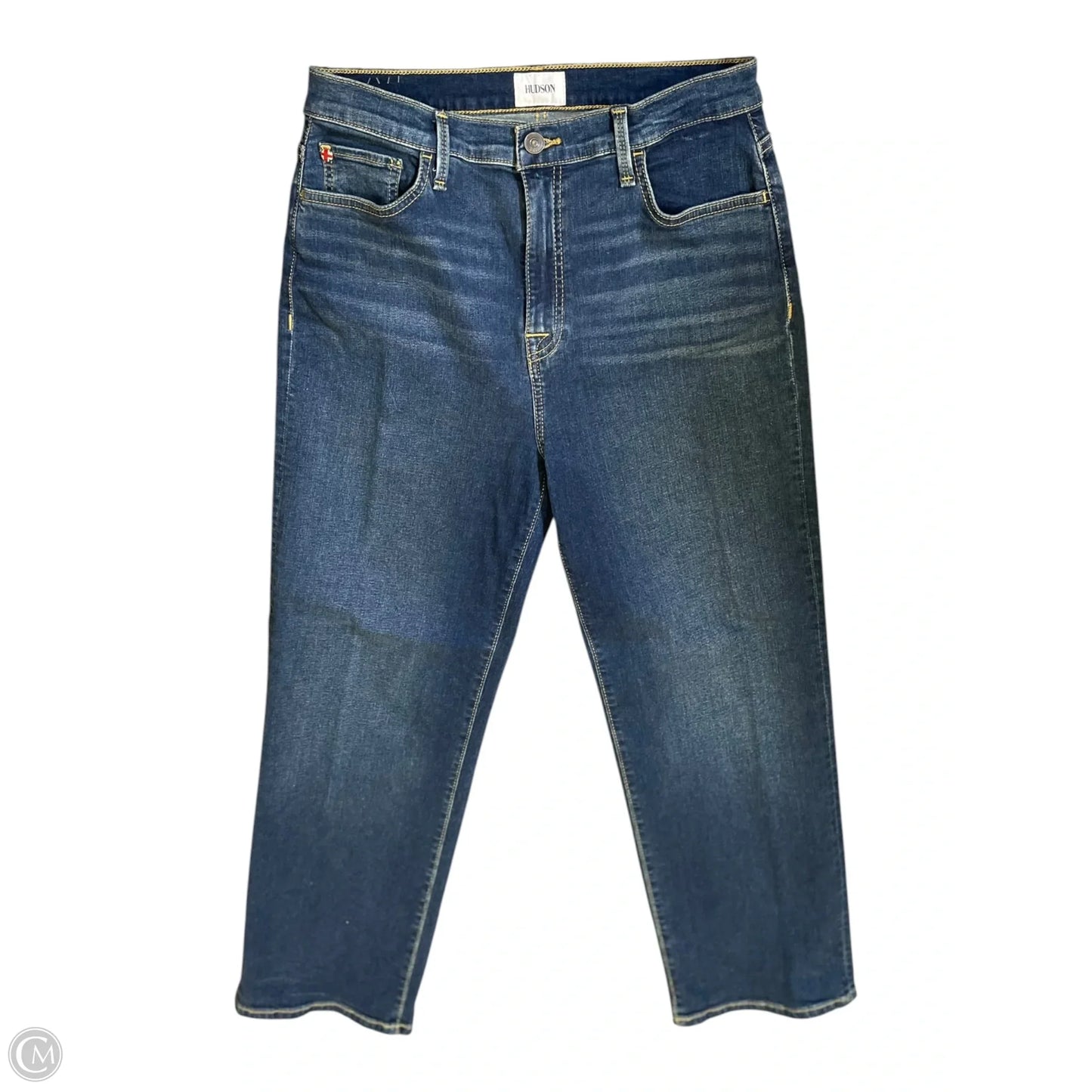 Jeans Wide Leg By Hudson In Blue, Size: 4