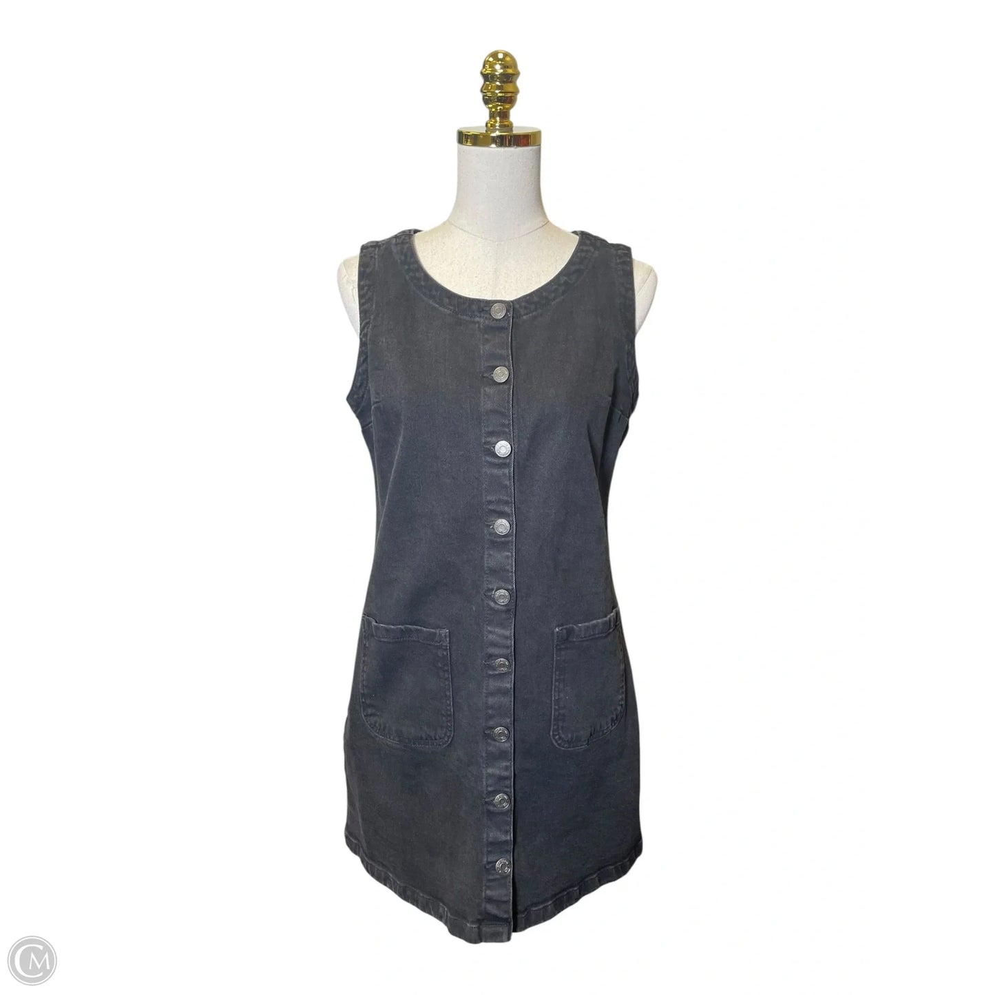 Dress Casual Midi By Gap In Black, Size: S