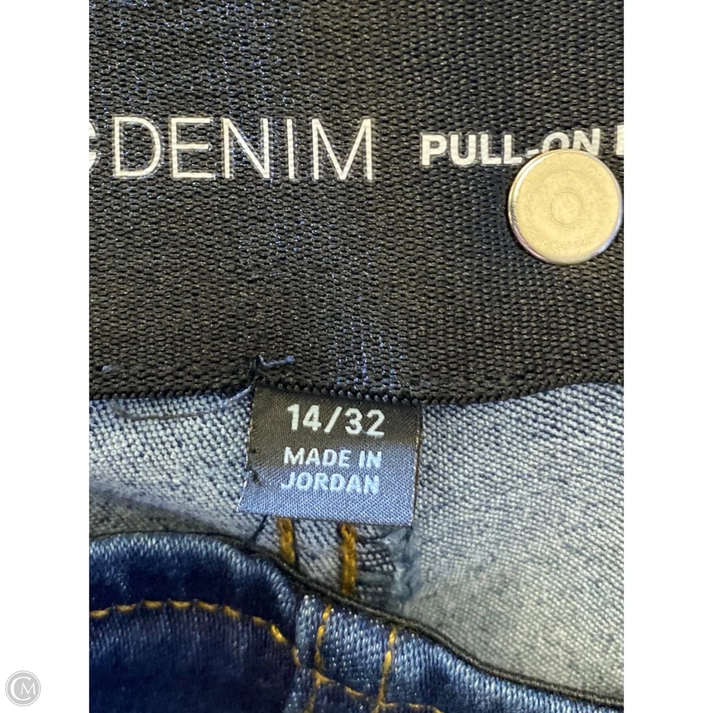 Jeans Flared By Inc In Blue, Size: 14