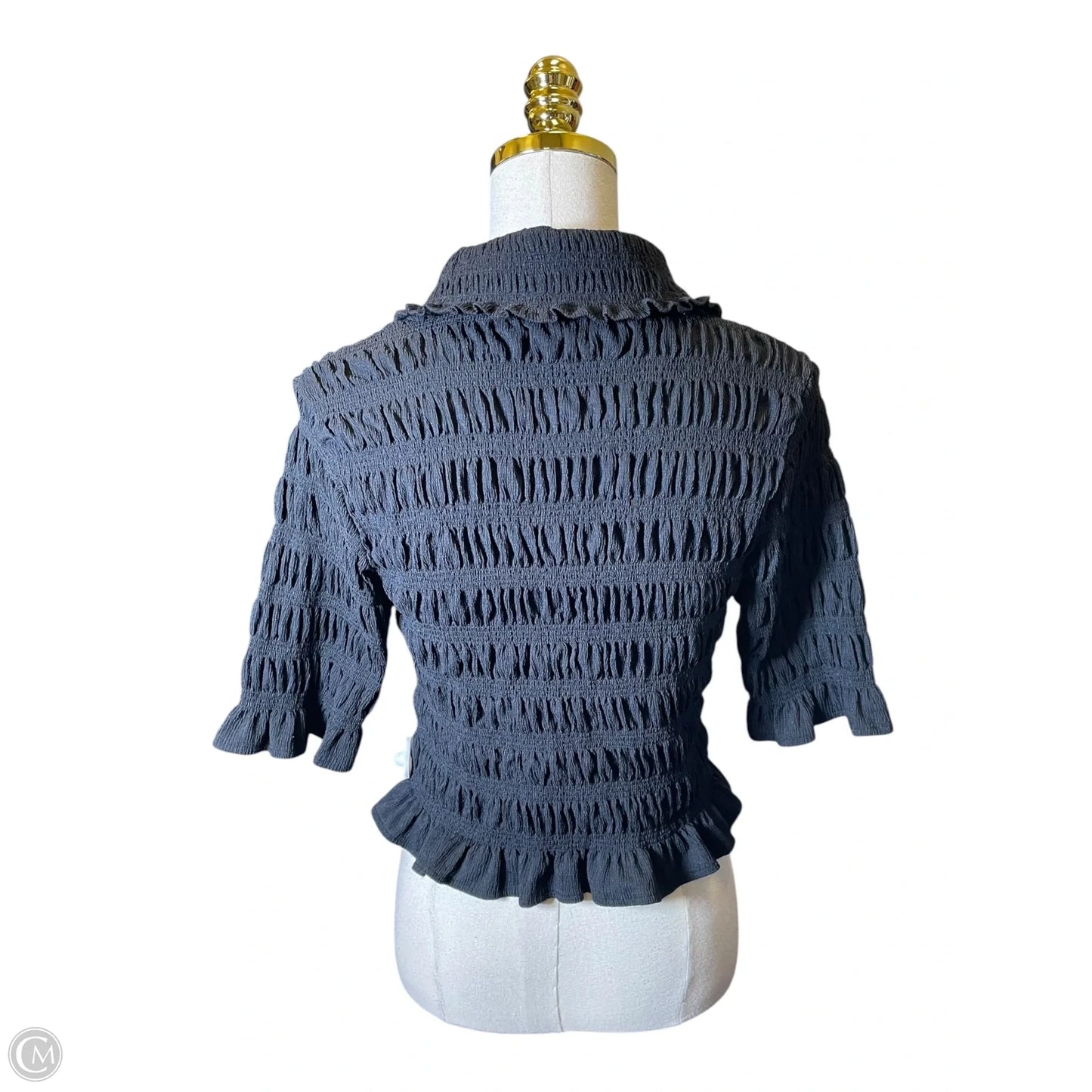 Top 3/4 Sleeve By Maeve In Black, Size: M