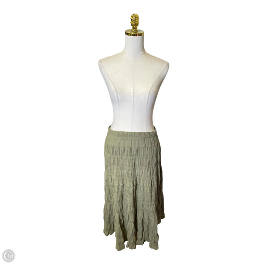 Skirt Maxi By Max Studio In Green, Size: M