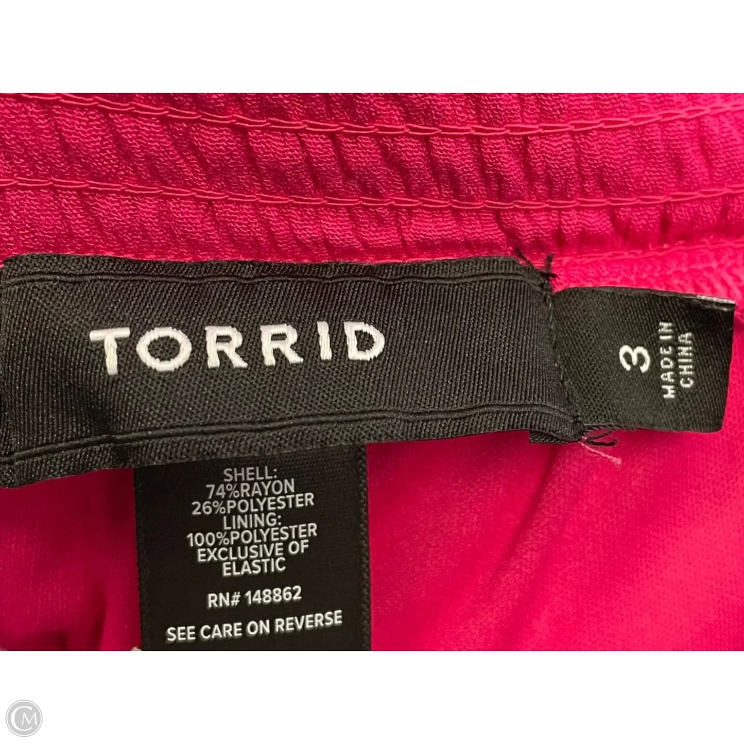 Skort By Torrid In Pink, Size: 18