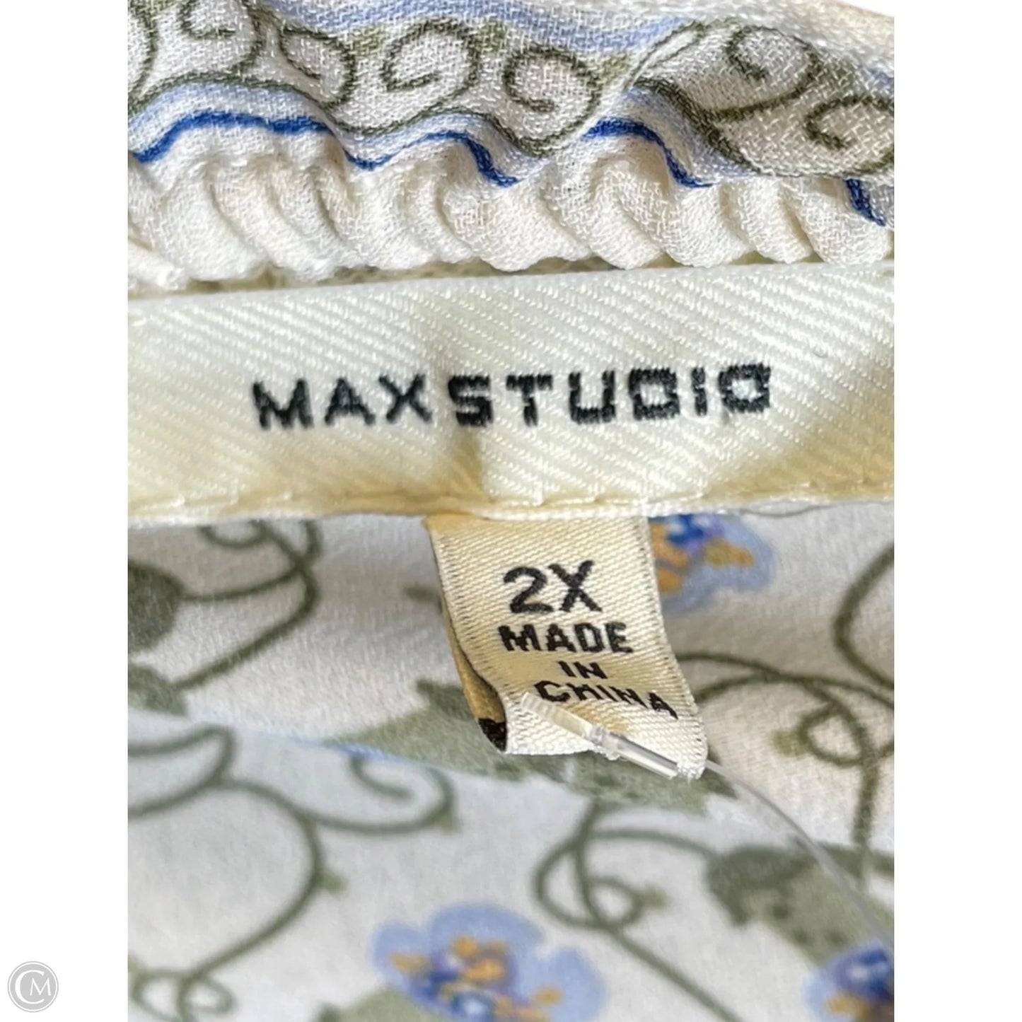 Top Short Sleeve By Lc Lauren Conrad In Floral Print, Size: 0x