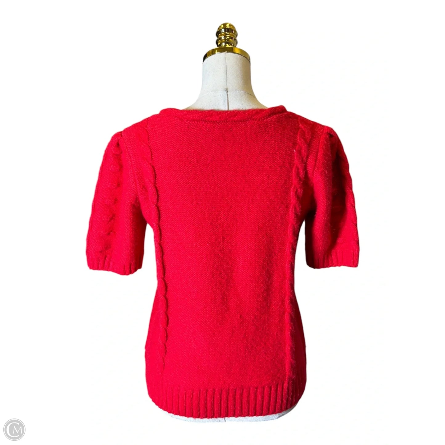 Top Short Sleeve By Draper James In Red, Size: S