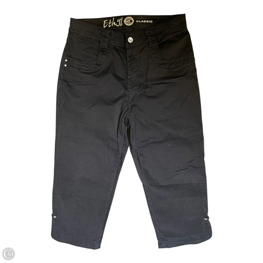 Jeans Cropped By Ethyl In Black, Size: 6
