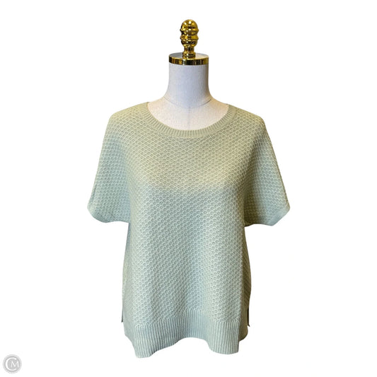 Sweater Short Sleeve By Chicos In Green, Size: S