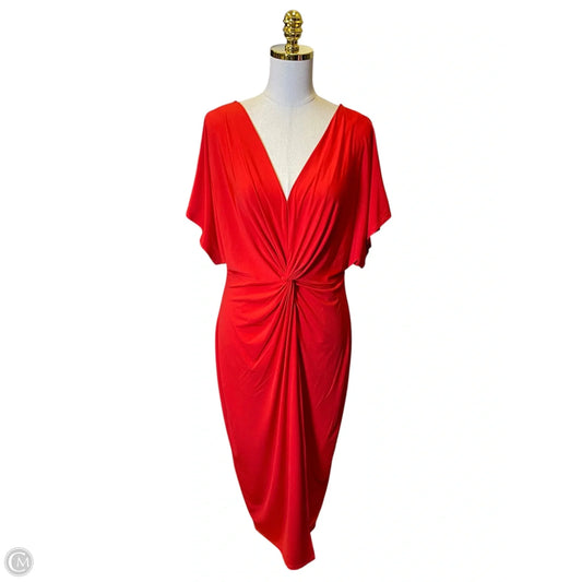 Dress Casual Maxi By Venus In Red, Size: L