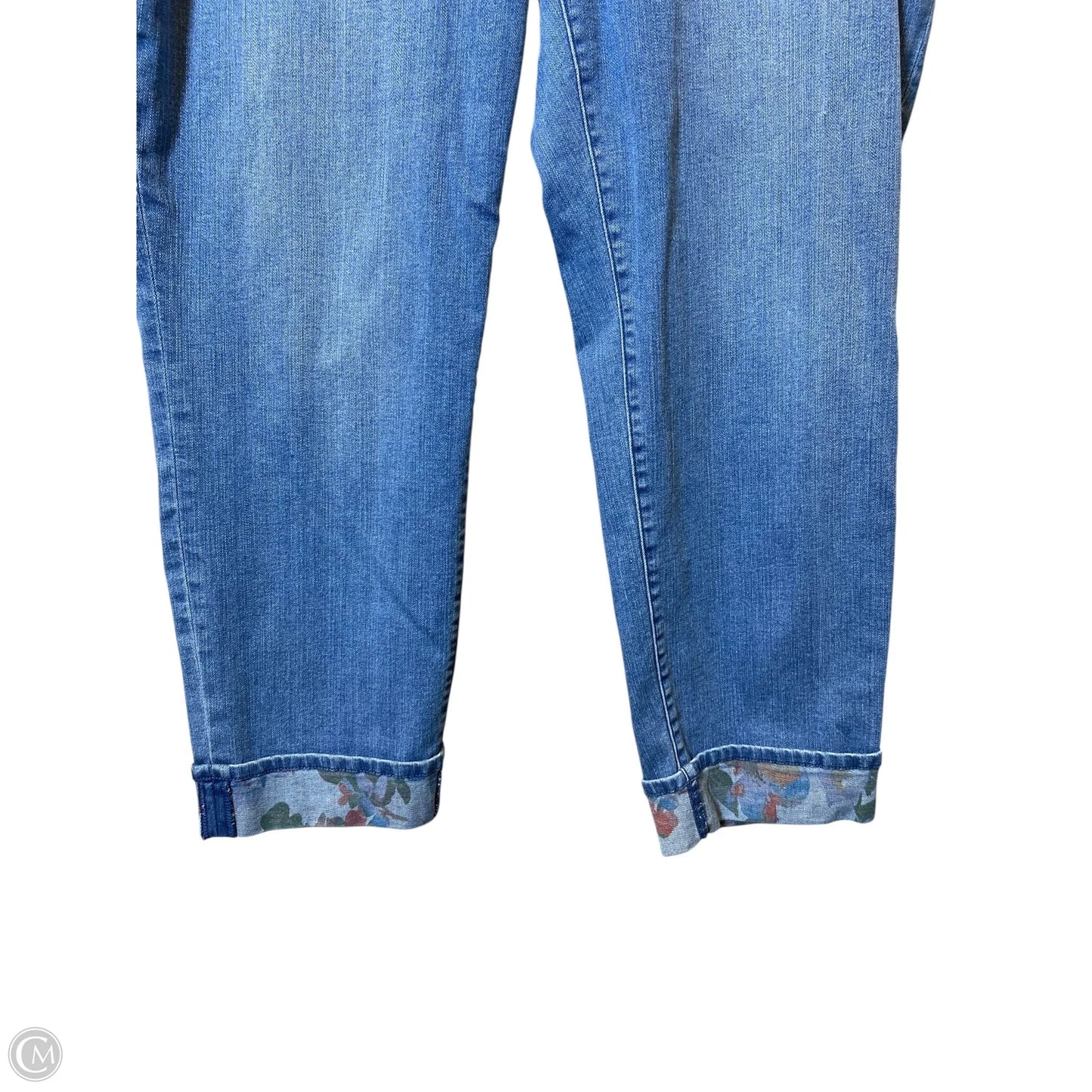 Jeans Cropped By Chicos In Blue, Size: 14