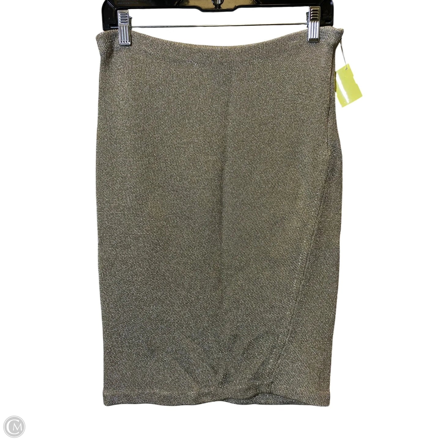 Skirt Midi By Ralph Lauren In Gold, Size: M