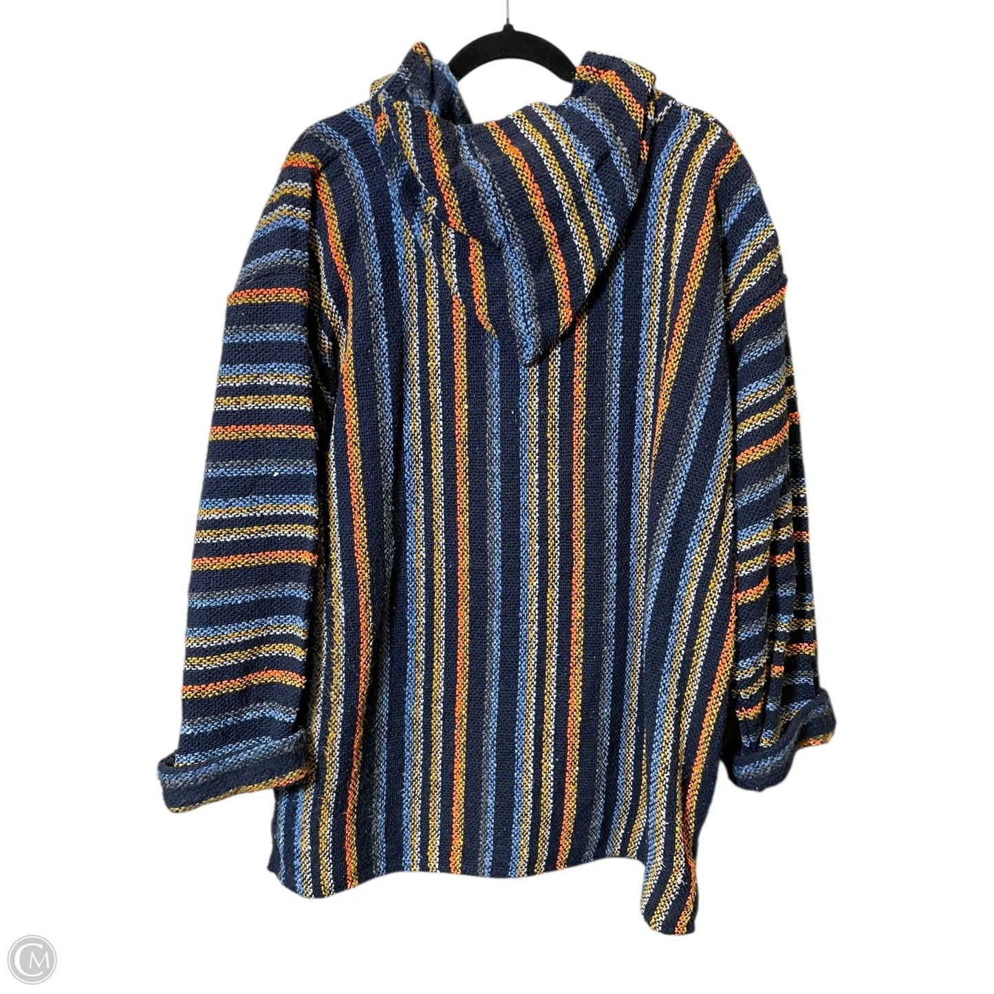 Poncho By Clothes Mentor In Multi-colored, Size: 2x